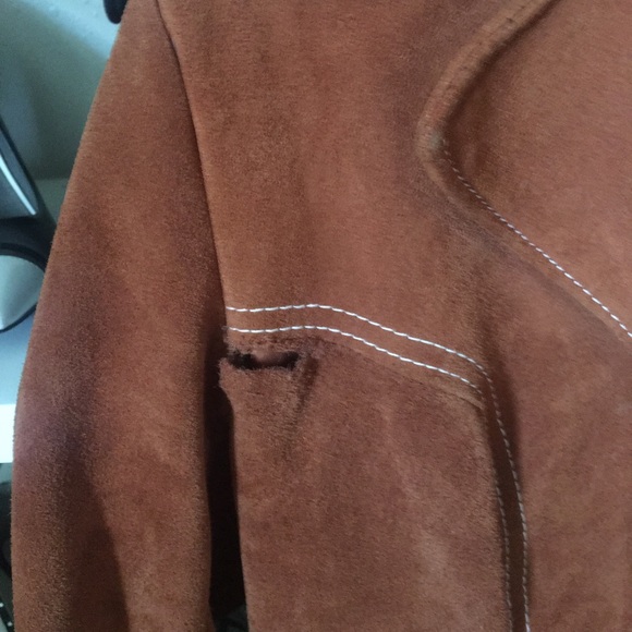 Vintage suede jacket. Size XL. - Picture 6 of 7